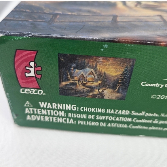 Thomas Kinkade Country Christmas Homecoming 1000-Piece Jigsaw Puzzle - Picture 7 of 8